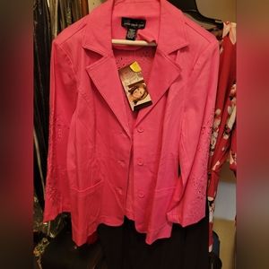 Susan Garver Pink jacket
